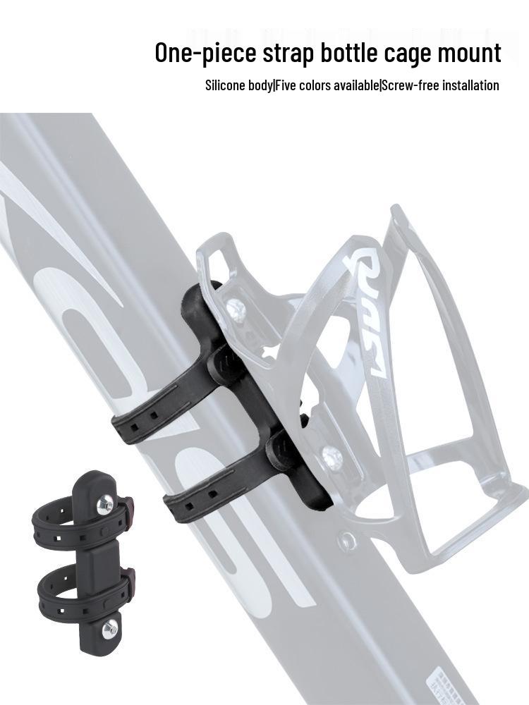 Adjustable Bicycle Water Bottle Holder for Mountain and Road Bikes, No Drilling Needed