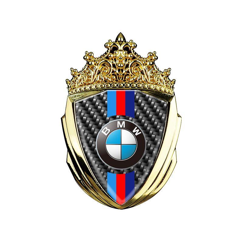 bftws1 3D Car Sticker Metal Badge Decor Electroplated Sticker For BMW X1 X2 X3 X5 X4 X6 X7 G30 G20 G32 G11 G12 F40 F30 F20 F10 F34 F07