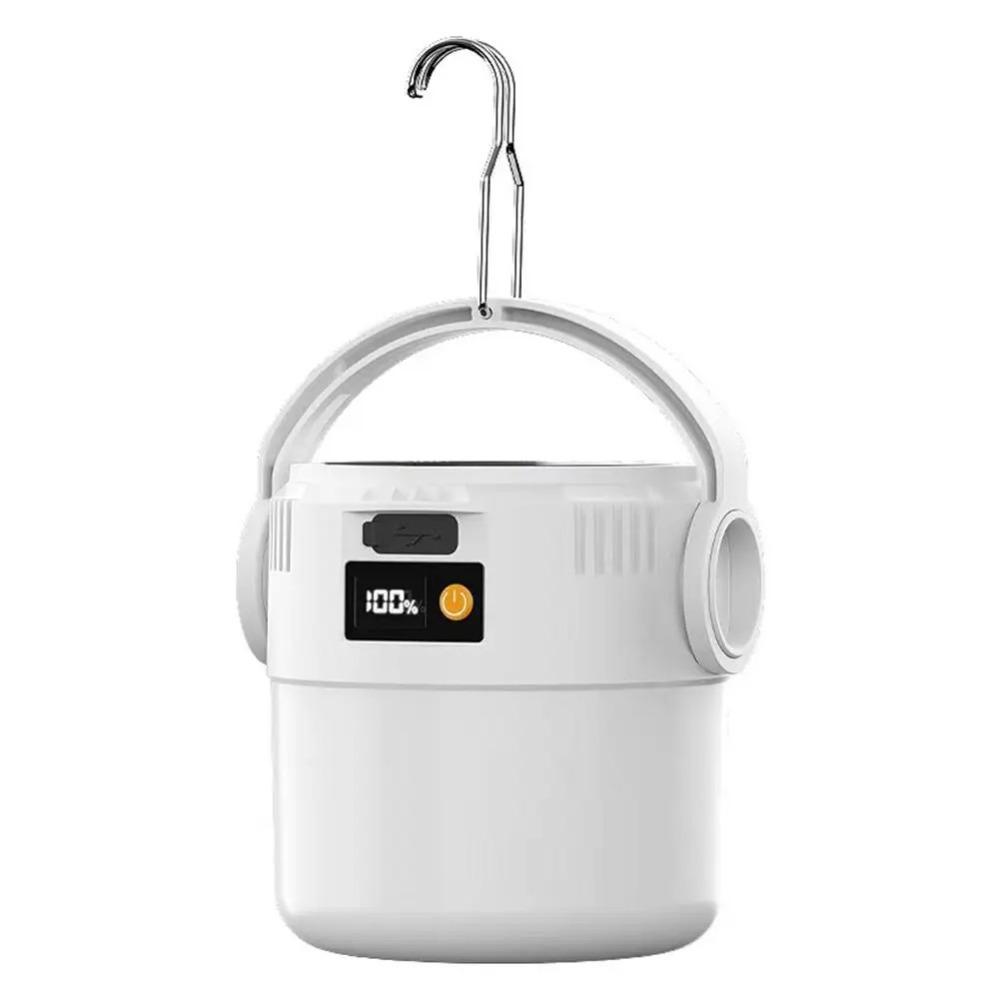 ABS Camping LED Lamp Solar Rechargeable Emergency Lantern Outdoor Hanging Bulb Campsite Lighting