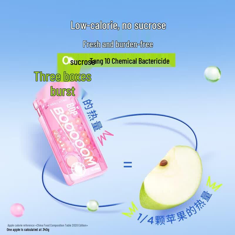 Pop Research Dual Flavor Burst Chewing Gum