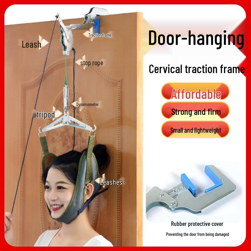 Portable Cervical Traction Door Hook Frame