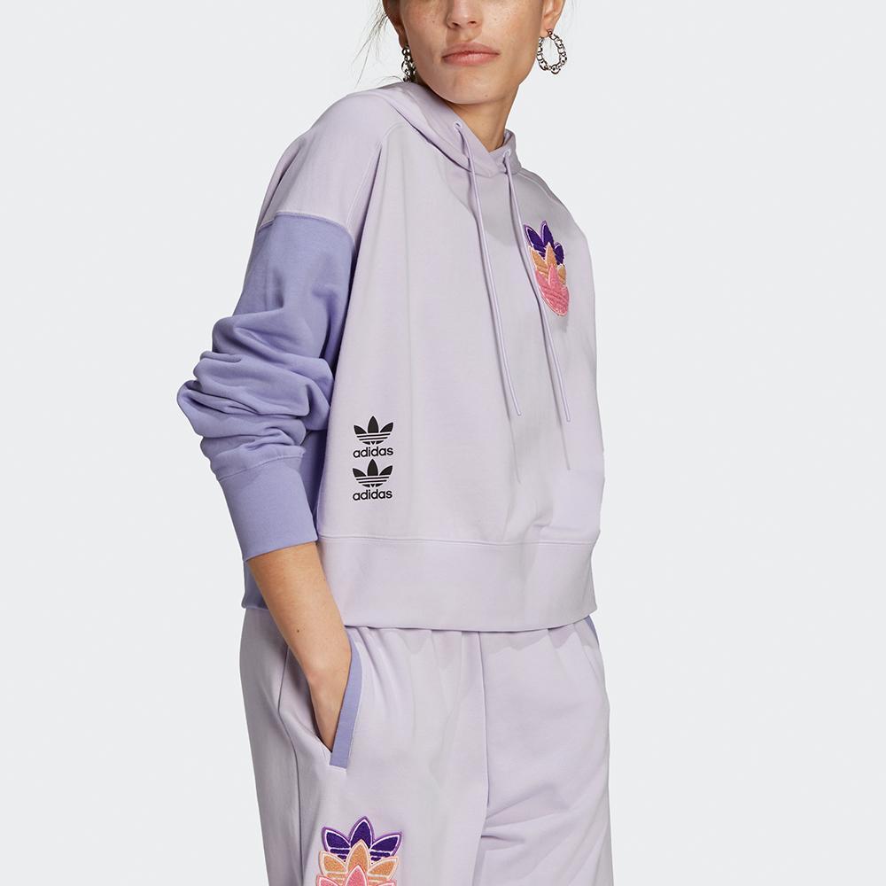 adidas Свитшот Originals женский светло-фиолетовый H22746