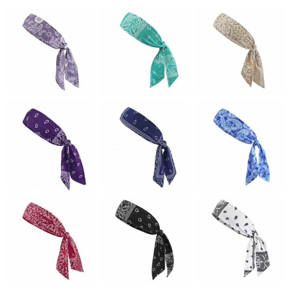 Breathable Antiperspirant Headscarf Bandanna Bicycle Headband Women Men Pirate Headband Running