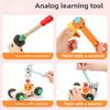 Multifunctional DIY Wooden Tool Box: Educational Disassembly Toy for Kids