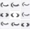 Long Soft Makeup Tool Handmade Eye Lash Extension Natural 3D Mink False Eyelashes Makeup Lashes