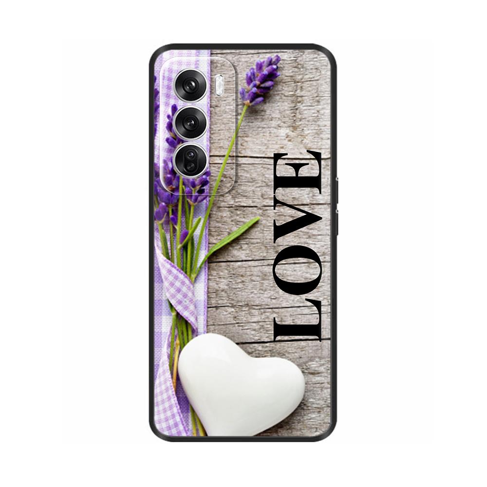 Роскошный painted чехол для OPPO Reno 12 Pro Задняя крышка Силиконовый чехол для телефона для OPPO Reno 12 Reno12 Pro 5G Защитный корпус Capas