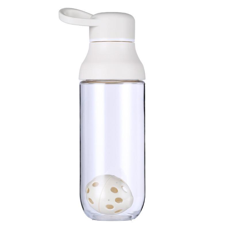 Elegant 600ml Summer Water Bottle For Women With Tea Infuser And Custom Logo