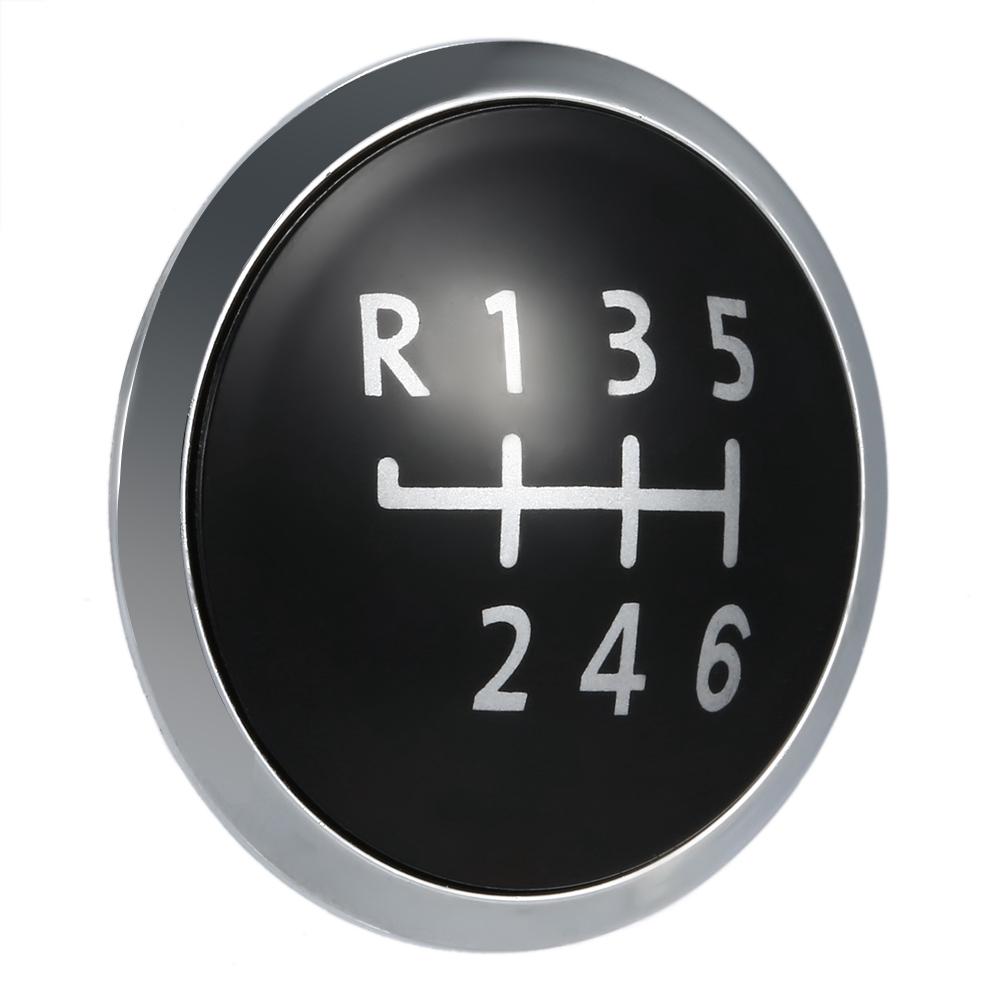 Замена для VW T5 Transporter 2003-2010 6 скоростей, ручка переключения передач, значок, эмблема, крышка ручки