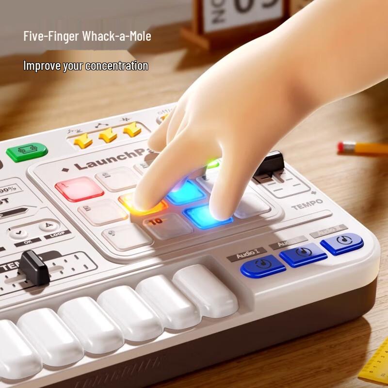 Интерактивный DJ-микшер и электронное пианино для детей