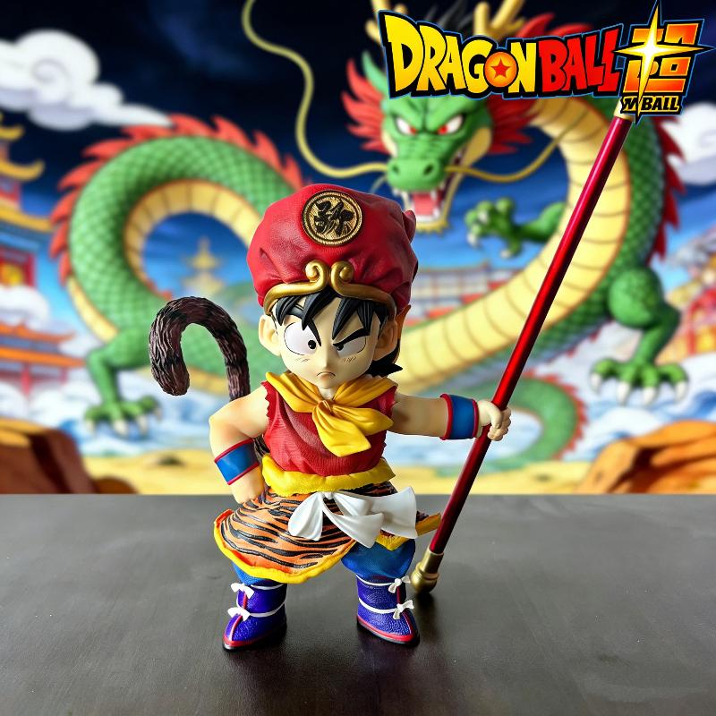 24 см Dragon Ball GK Тигровая Шкура Сон Гохан Фигурка Действия Полностью Раскрашенная ПВХ Статуэтка Настольное Украшение Аниме Коллекционная Модель Игрушка Подарок Мальчику