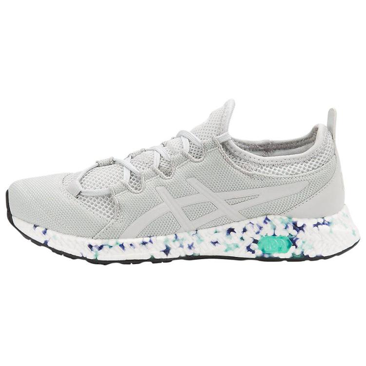 Asics Hypergel Gel-Sai Модные тканевые кроссовки из синтетической кожи с низким верхом Женские кроссовки Серый Белый 1022A013-020