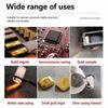 1Pcs Black Porous Crucible Mould Gold Silver Ingot Mold  for Non-Ferrous Metal Smelting