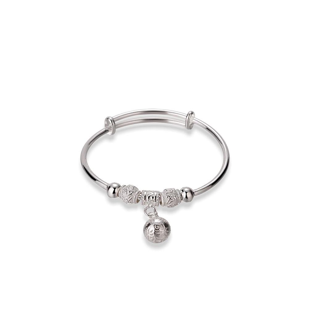 Новый браслет «Дворцовый колокольчик», который я унаследовал, браслет «Колокольчик любви», белый серебряный браслет с медным покрытием, подарок на день рождения