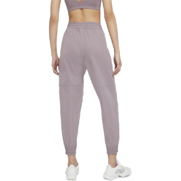 Nike Спортивные брюки женские фиолетовые умеренные CZ8910-531