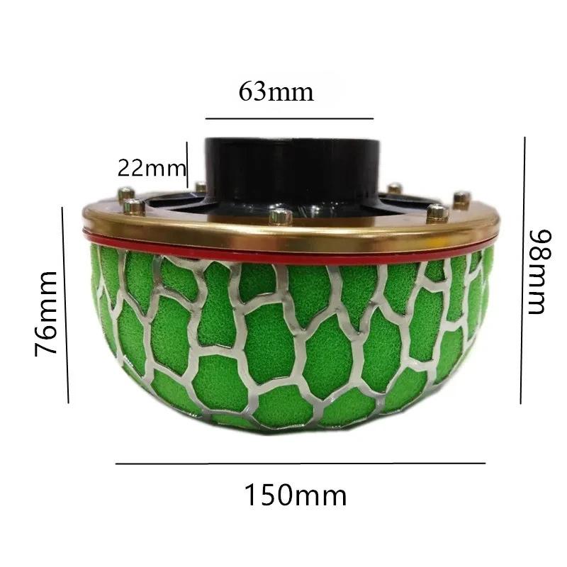 High Flow Car Air Filters HKS Mushroom Head for Cold Air Intake 63mm 80mm 100mm High Performance Breathing Universal Accessories