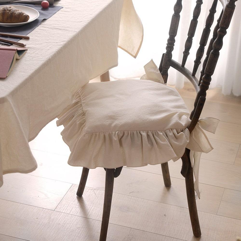 Vintage Seat Mat Cover Soft Chair Slipcover Home Decor Chair Cushion Covers Kitchen Chair