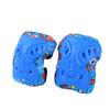 Colorful Printed Protective Gear Set for Boys Girls Full Coverage Roller Skating Balance Car Flexible Knee Elbow Pads for