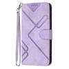 Knurling Stripe PU Leather Wallet Card Bag Phone Case for OnePlus 8 Pro,OnePlus 9,OnePlus 11,OnePlus 12,Nord N100,Nord N200...