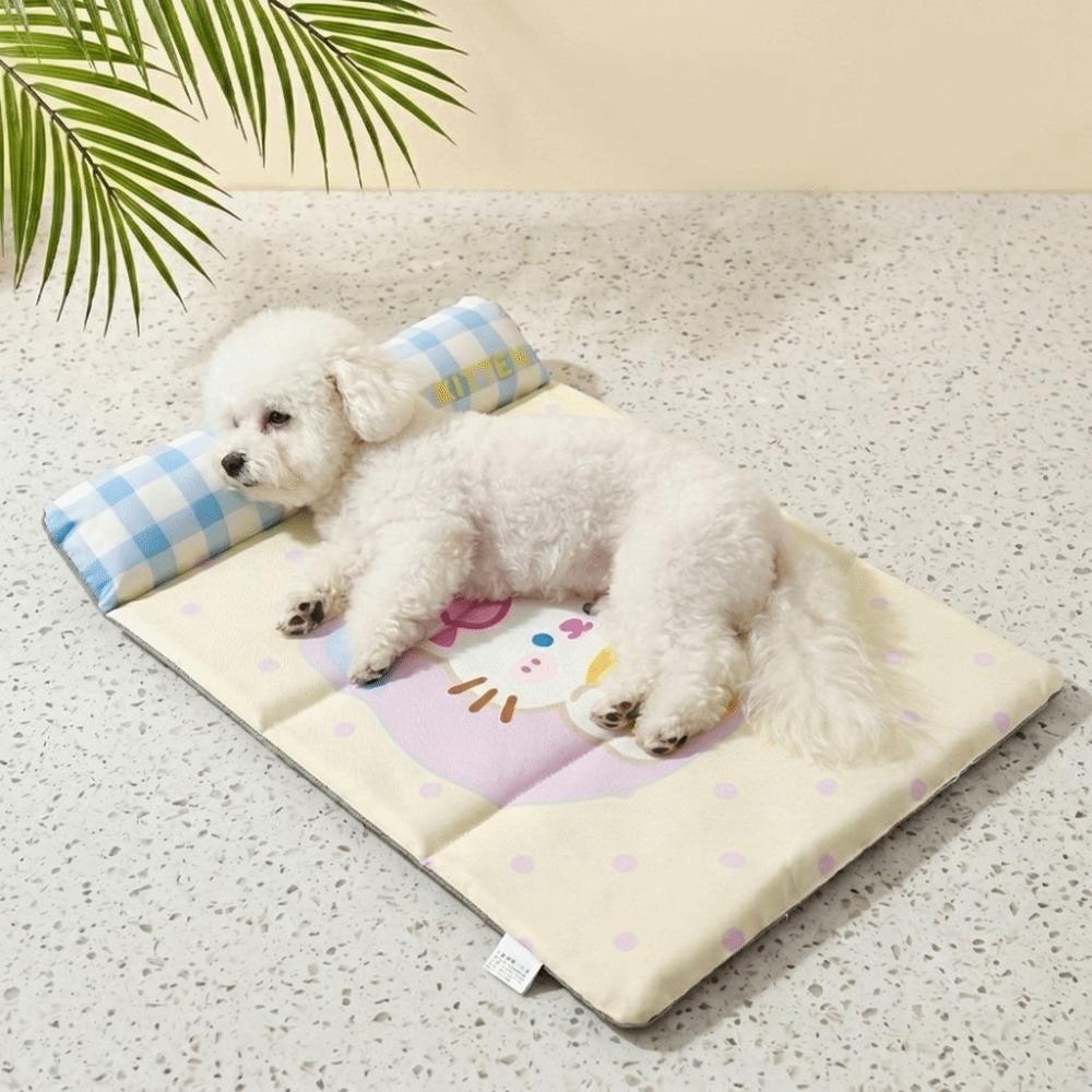 Anti-Slip Pet Sleeping Pad Breathable Dog Bed Pad Pet Ice Mat Pet Rest Cushion Kennel
