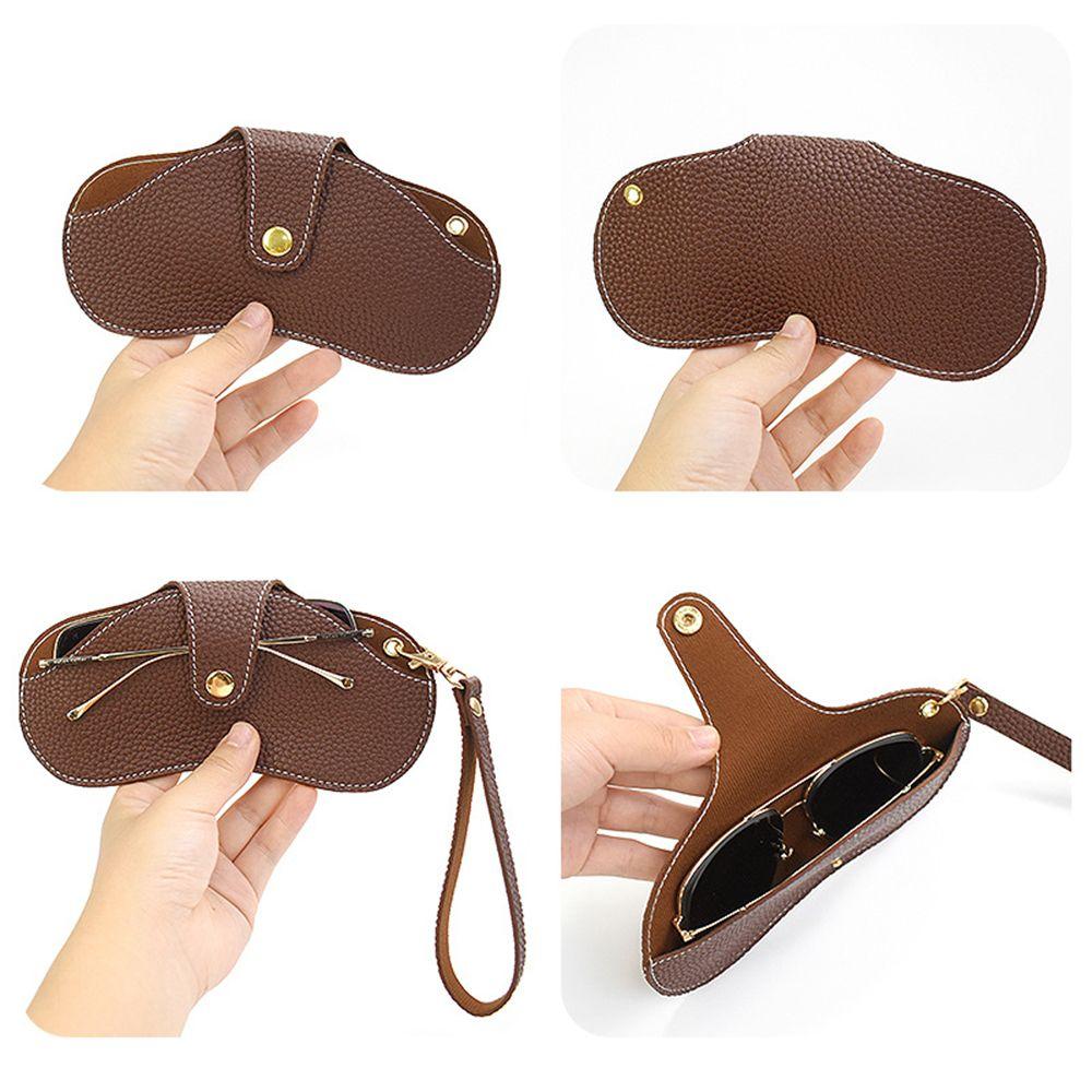 Male Glasses Storege Case PU Leather Glasses Case Eyewear Protector Eyewear Pouch Sunglasses Pouch