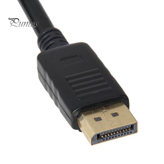 Кабель-переходник DisplayPort DP «папа» на HDMI-совместимый «папа» для ПК, HDTV, DV-планшета, 1,8 м