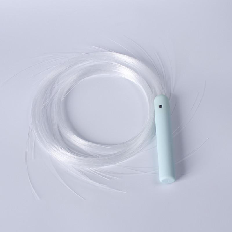 Battery Powered LED Whip LED Optical Fiber Dance Whips 360° Swivel Whip Toy 22 Color Effect Modes  Light Up Dancing