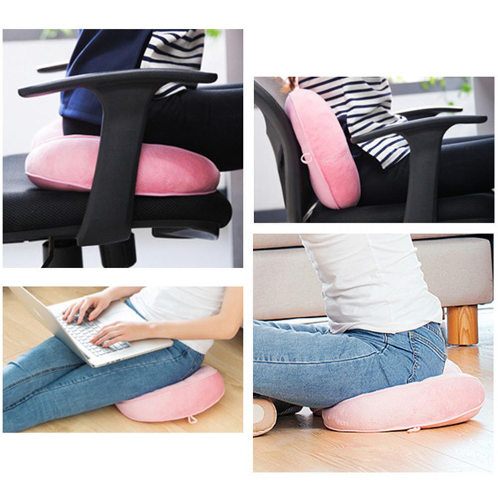 Многофункциональная ортопедическая подушка Dual Comfort, Подушка для таза, Пена с эффектом памяти, Поднимающая бедра, Подушка на сиденье для снятия давления