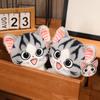 24-35cm Kawaii Cat Plush Toys Anime Character Chi Chi's Cat Stuffed Doll Soft Cheese Cat  Home Decro