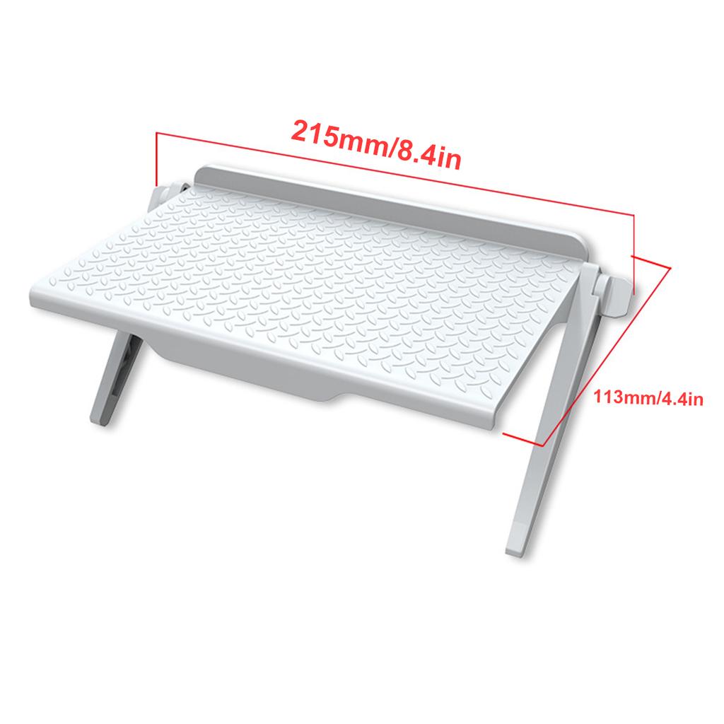 Верхняя полка для экрана из пластика, легкая, гладкая, нового стиля, красивая, уникальная конструкция, простая установка, профессиональное использование, стеллаж для хранения