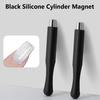 Black Silicone Cylinder Magnet, Strong Magnetic Effect for Gel Polish Cat Eye Nails Design