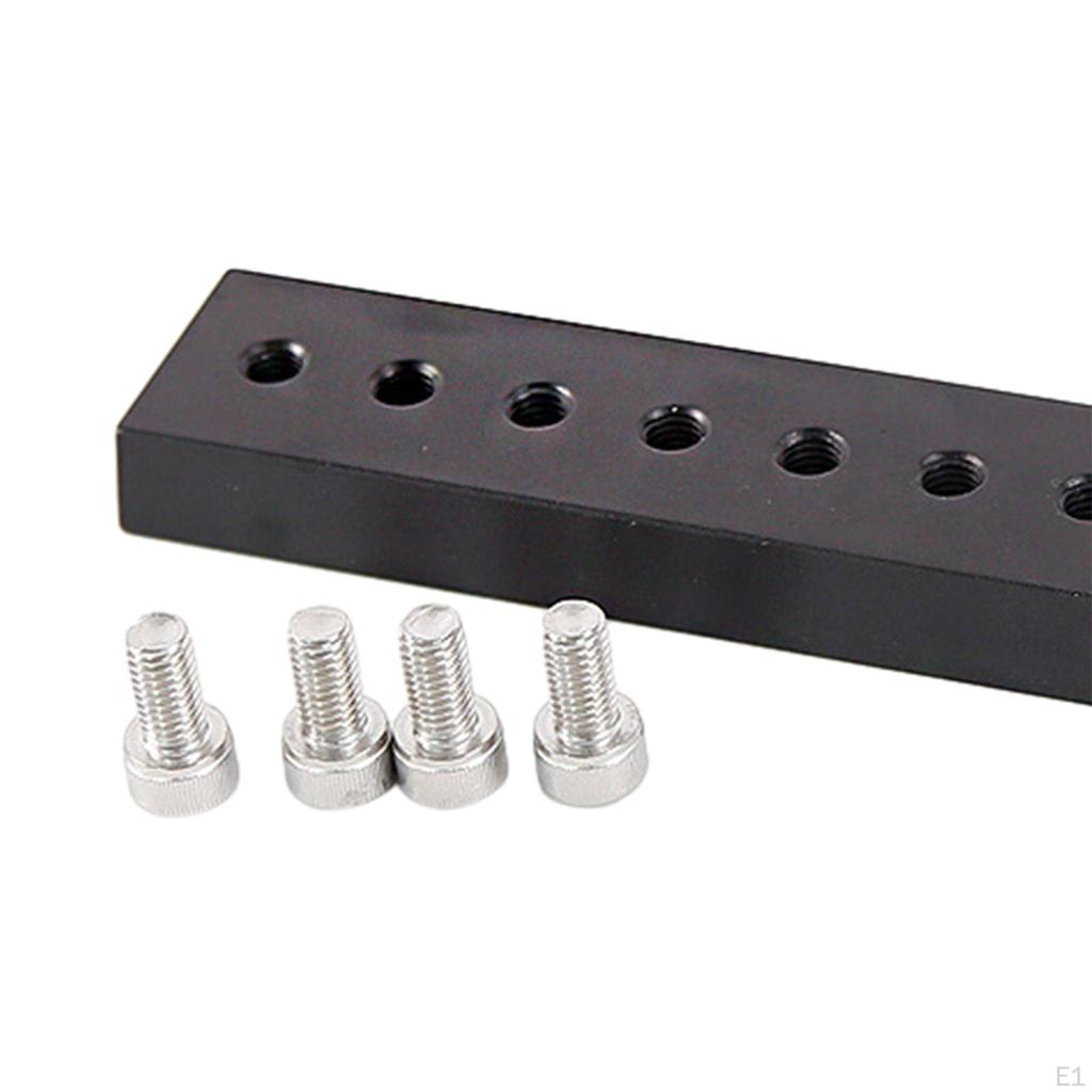 Монтажная пластина Аксессуары для телескопов Профессиональный рельс из алюминиевого сплава 8 дюймов/202 мм для