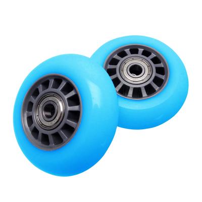 RANGS Губная помада Делюкс Мини Оригинальная Запасная Часть 2 шт. Бирюзовые/Серые Колеса, 68 мм,