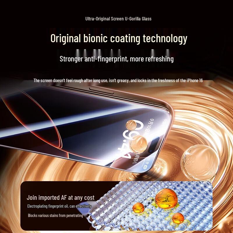 UGREEN Corning Glass Screen Protector for iPhone 16 Pro Max