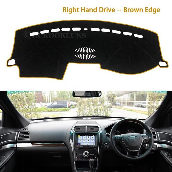 Dashboard Cover Protective Pad for Explorer 2011~2019 U502 MK5 Car Accessories Dash Board Sunshade Carpet 2016 2017 2018