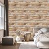 Wallpaper Wooden Horizontal Boards for Living Room and Bedroom 50x1000