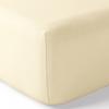 Pack complet housse de couette percale de coton peigné "Julian" toutes dimensions Coton Pur - Julian Ivoire - Pack 3 Pièces pour lit