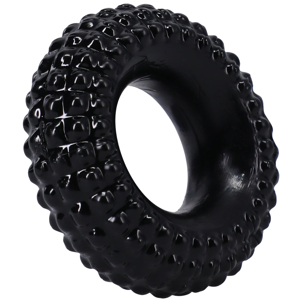Cockring The Radial 22mm Noir - RockSolid by Doc Johnson - Cockrings Flexibles