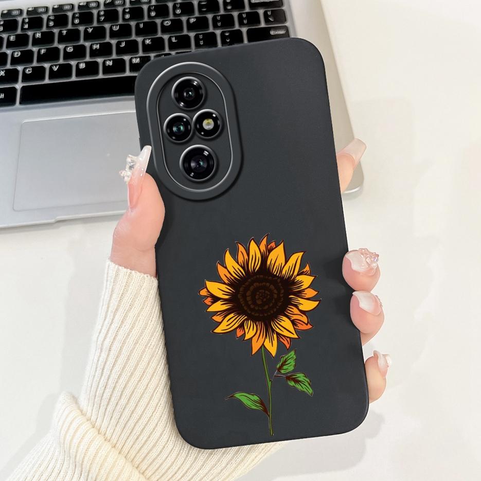 Чехол для Honor 200 Pro Стильный чехол с конфетным рисунком Полная защита камеры Чехол для телефона Для Honor 200 Lite Honor200 Smart Мягкие чехлы