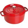 Cocotte Zwilling Staub, Round, 24 Cm, Cherry Red, 3.8 L (40509-835-0)