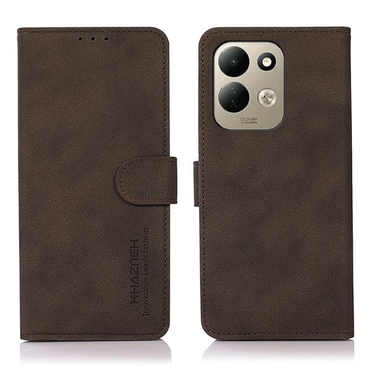 KHAZNEH Matte Texture Leather Phone Case
