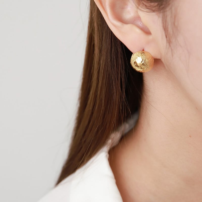 Sophiamor [Silver925] Gold Ball Er