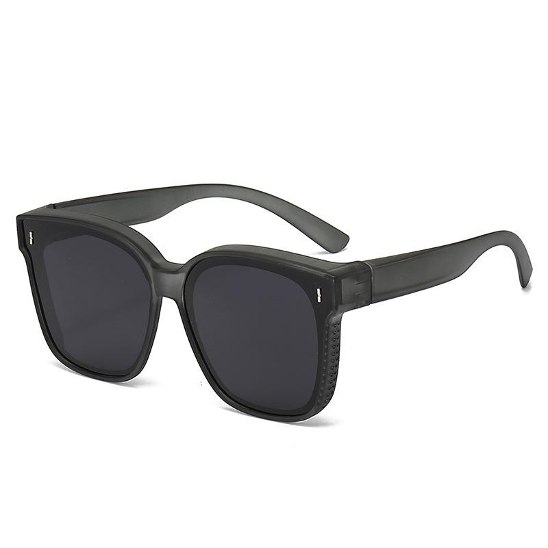 Поляризационные солнцезащитные очки-клипсы для ношения поверх очков по рецепту - Унисекс, Идеальны для вождения, Модные, Летний стиль, Защита от солнца