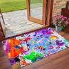 Anti‑Slip Crystal Velvet Floor Rug, Garten of Banban Design Carpet for Indoor Living Bedroom Home Decoration