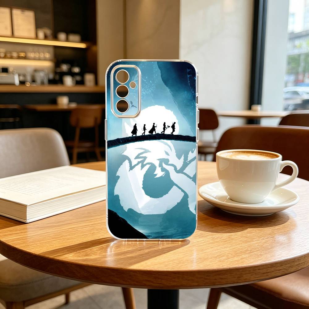 D&D Dungeons and D-Dragons Game Phone Case For SamsungA10,12,20,21S,30,31,40,50,51,52,70,71 Transparent Cover