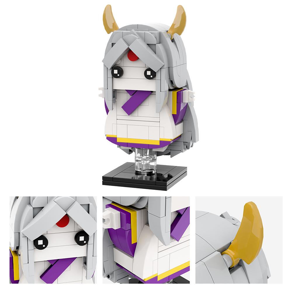 MOOXI Аниме Мультфильмы MOC Набор Кирпичиков Совместимый BrickHeadsed Детали Строительных Блоков Детские Образовательные Игрушки Для Детей Подарок на День Рождения