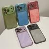 Новая модель подходит для джинсового чехла для мобильного телефона iPhone17promax, чехла с большим окном Apple 16, защитного чехла с подушкой безопасности 15 14.