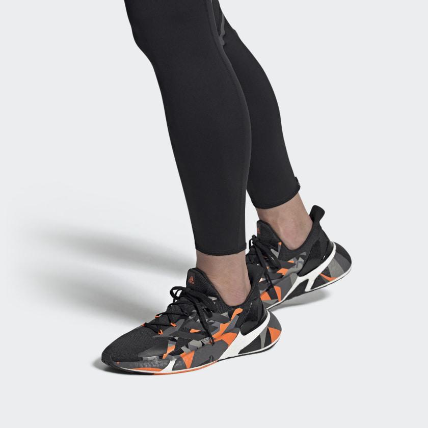 adidas Кроссовки X9000L4 Черный Сигнальный Оранжевый FW8413