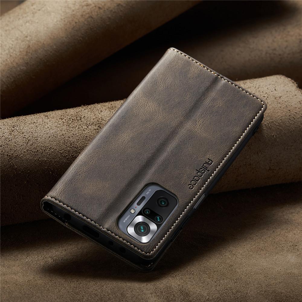 Чехол Redmi Note 10 Pro, кожаный чехол-книжка для телефона Xiaomi Redmi Note 10 10s, роскошный магнитный чехол-кошелек