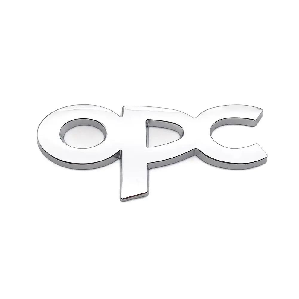 Эмблема OPC Line Значок на решетку радиатора Наклейки на заднюю часть Логотип Для Opel Astra G H J K F Corsa D Zafira B Insignia Mokka Regal Аксессуары