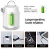 Мини-насос для улицы со светодиодной подсветкой Портативный USB-перезаряжаемый Надувные изделия Плавательный круг Пляжный матрас Кровать Портативный электрический насос
